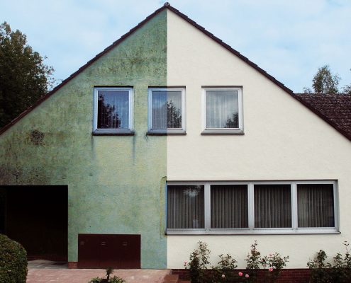 Gebäudesanierung, Fassadenschutz